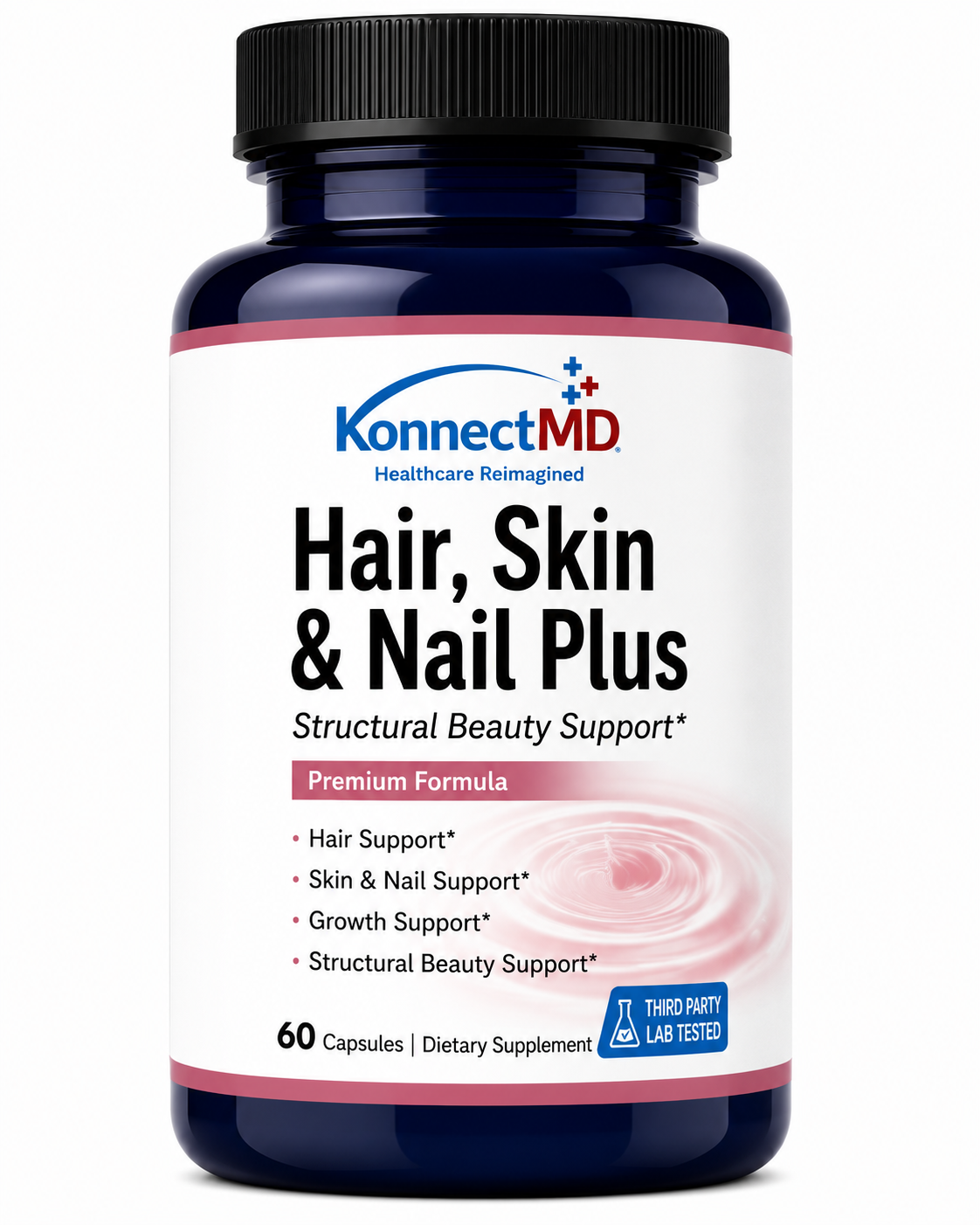 Hair, Skin & Nail Plus bottle